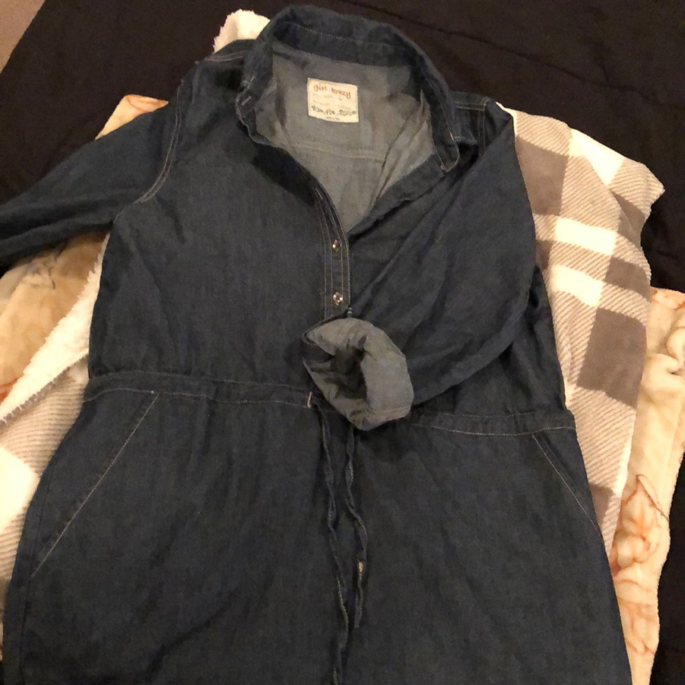 Denim dress